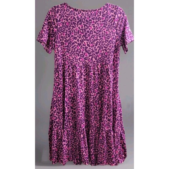 Lilly Pulitzer Jodee Swing Flounce Dress Purple Berry My Favorite Spot Sz M NWT - Picture 8 of 8